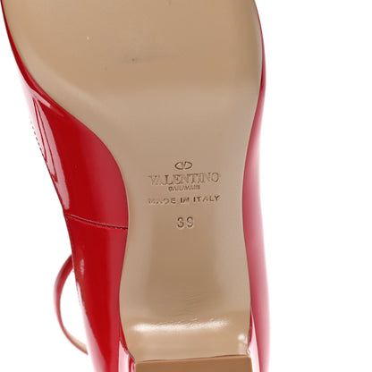 Valentino Garavani Patent Tan-Go Mary Jane 60mm Pumps 39 Rosso Valentino 8 of 10