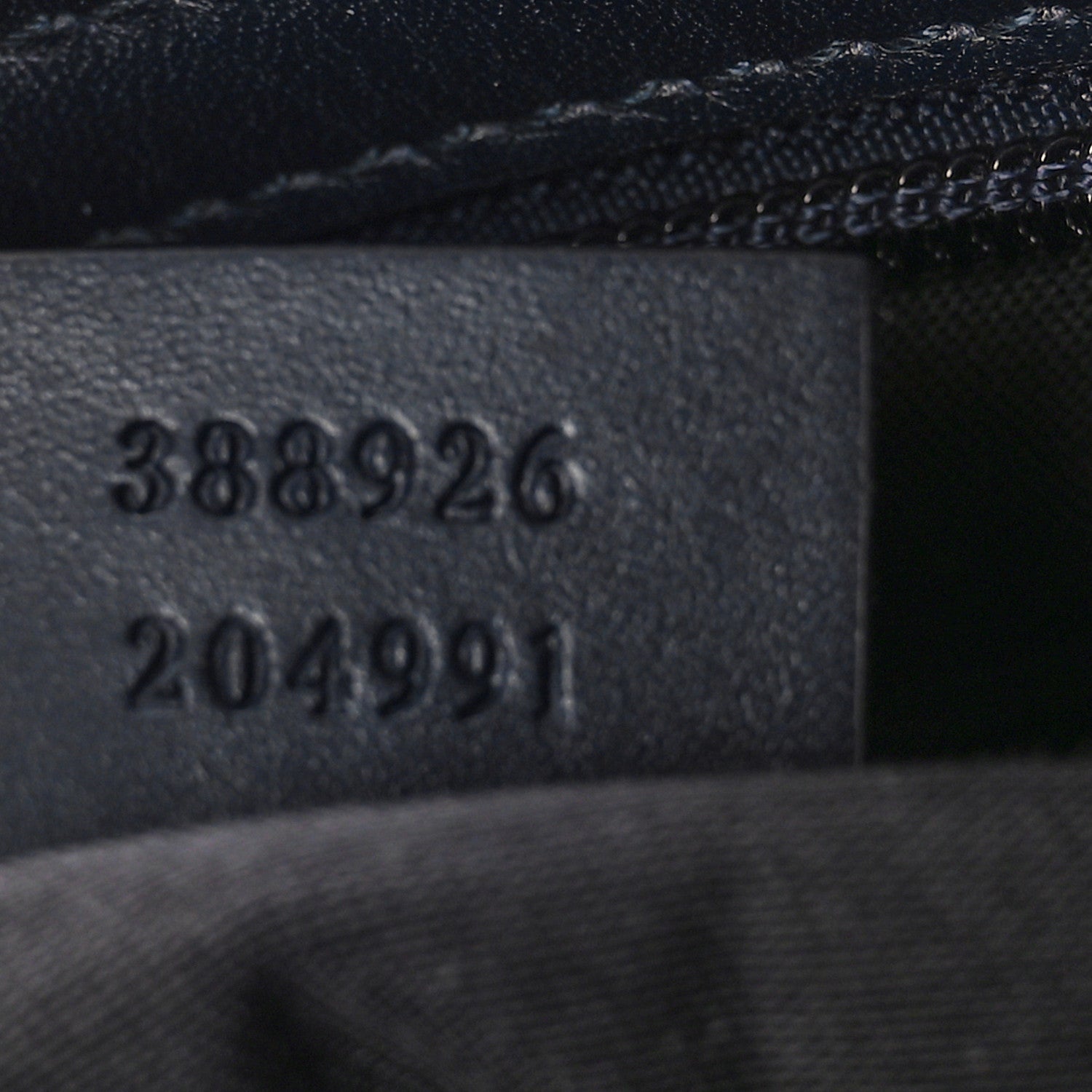 Gucci GG Supreme Monogram Web Flat Messenger Bag Navy 7 of 9