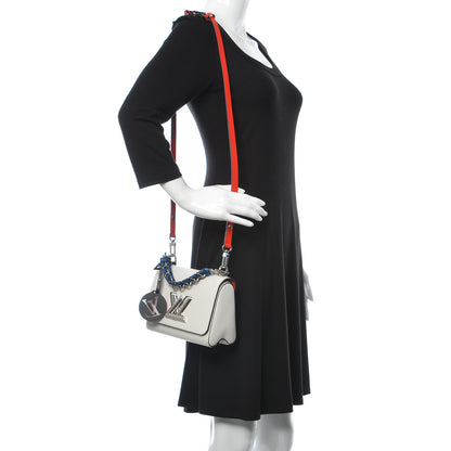 Louis Vuitton Epi Twist Braided Strap Shoulder Bag PM White 2 of 9