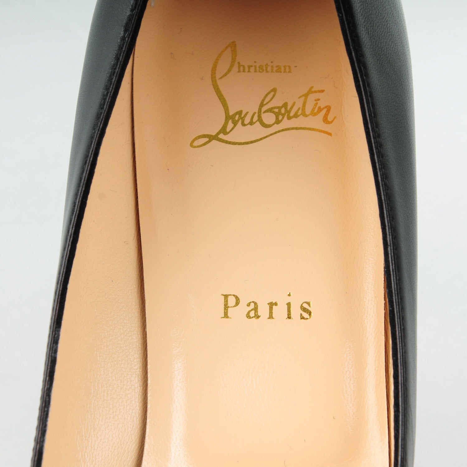 Christian Louboutin Kid Simple 85 Pumps 41 Black 168055