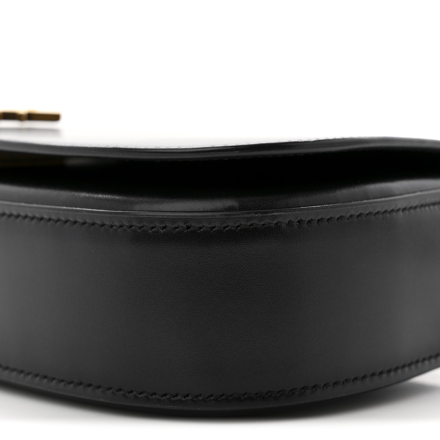 Box Calfskin Mini Voltaire Shoulder Bag Black