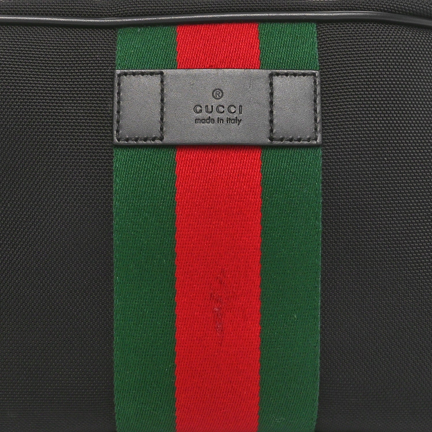 Gucci Techno Canvas Web Toiletry Case Black 8 of 10