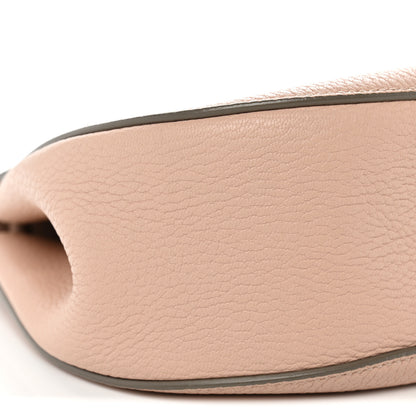 Chloe Grained Lambskin Drew Shoulder Bag Cement Pink 8 of 10