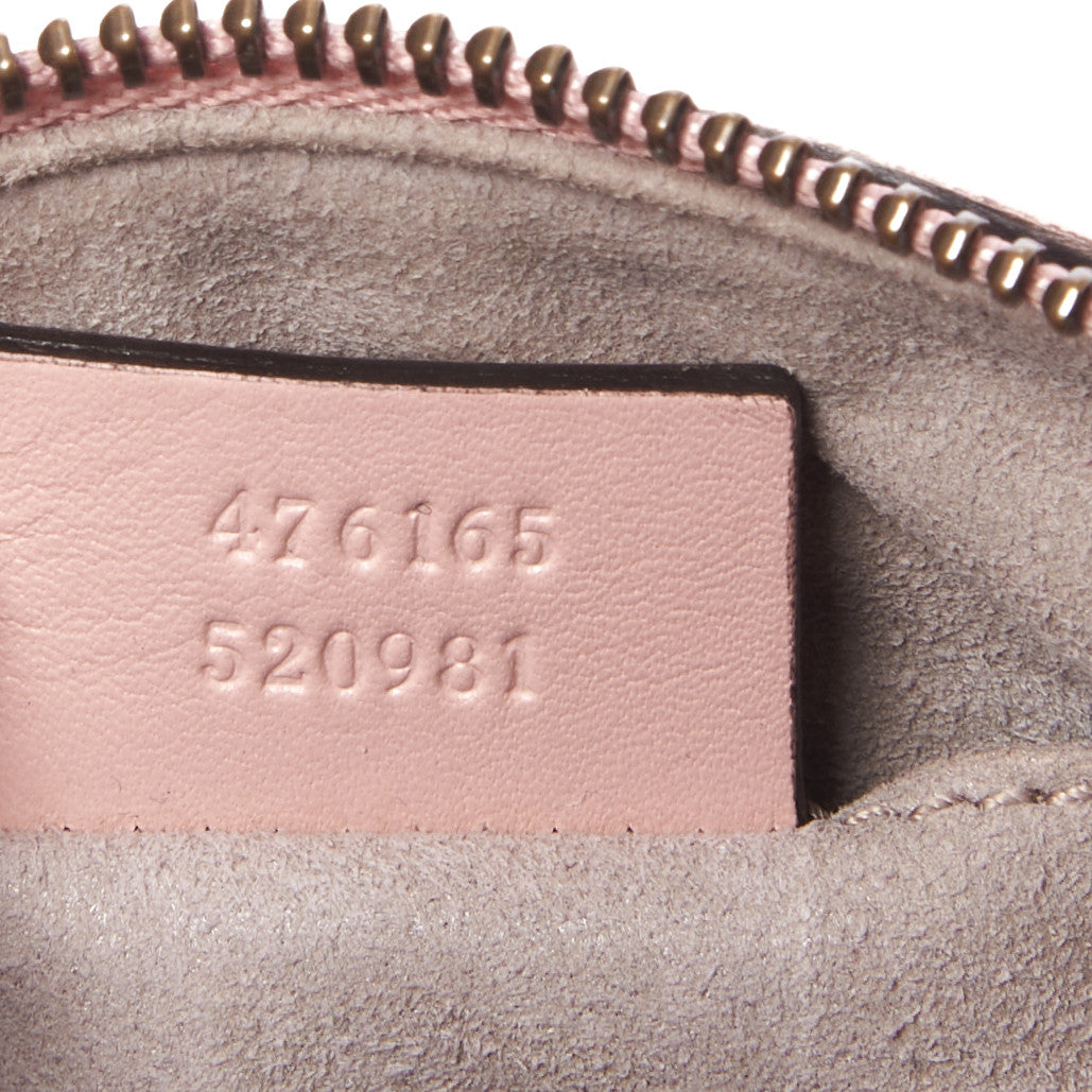 Gucci Calfskin Matelasse GG Marmont Cosmetic Case Perfect Pink 8 of 10