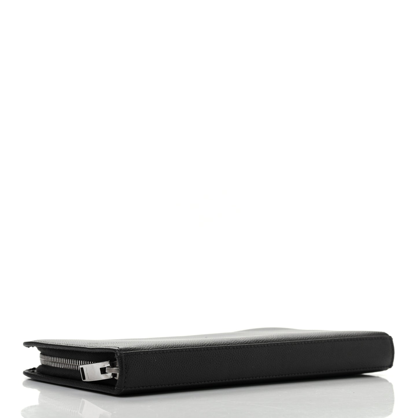 Grain De Poudre Classic Zip Around Travel Wallet Black