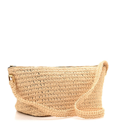 Saint Laurent Raffia Le Crossbody Naturel 2 of 8