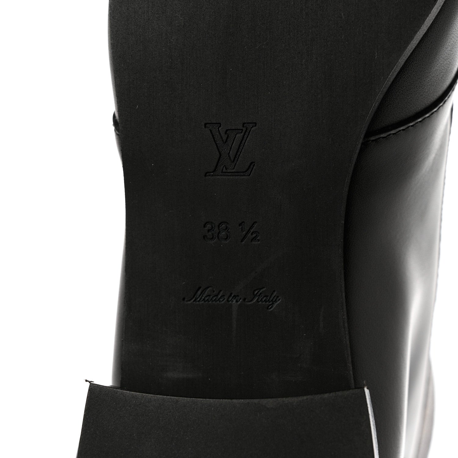 Louis Vuitton Calfskin Monogram Jumble Flat Ankle Boots 38.5 Black 8 of 10