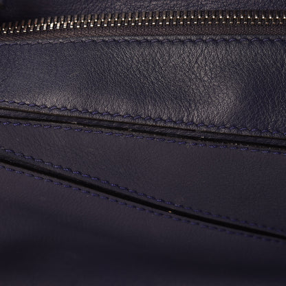 Loewe Calfskin Small Puzzle Bag Navy 12 of 19