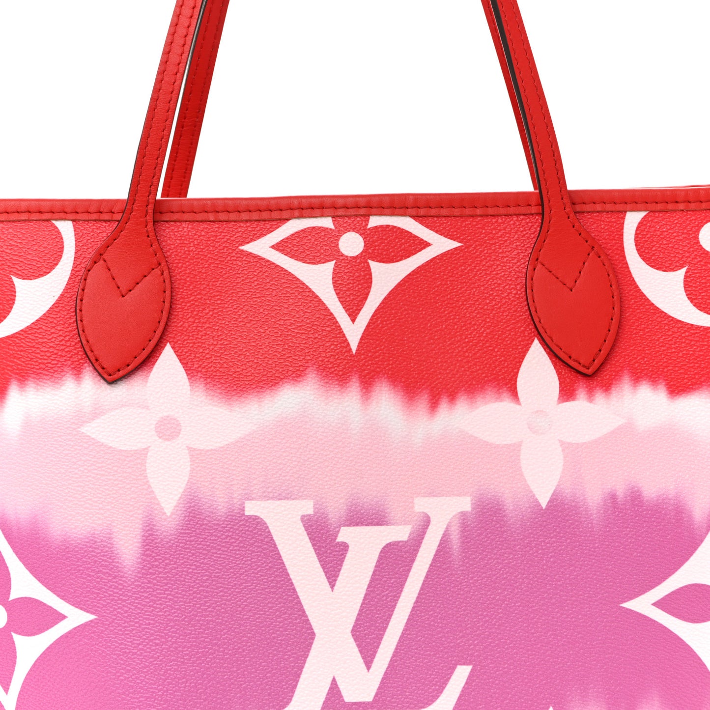 Monogram Escale Neverfull MM Rouge