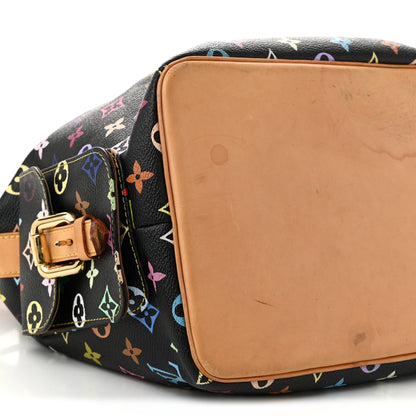 Louis Vuitton Monogram Multicolor Petit Noe Black 8 of 11