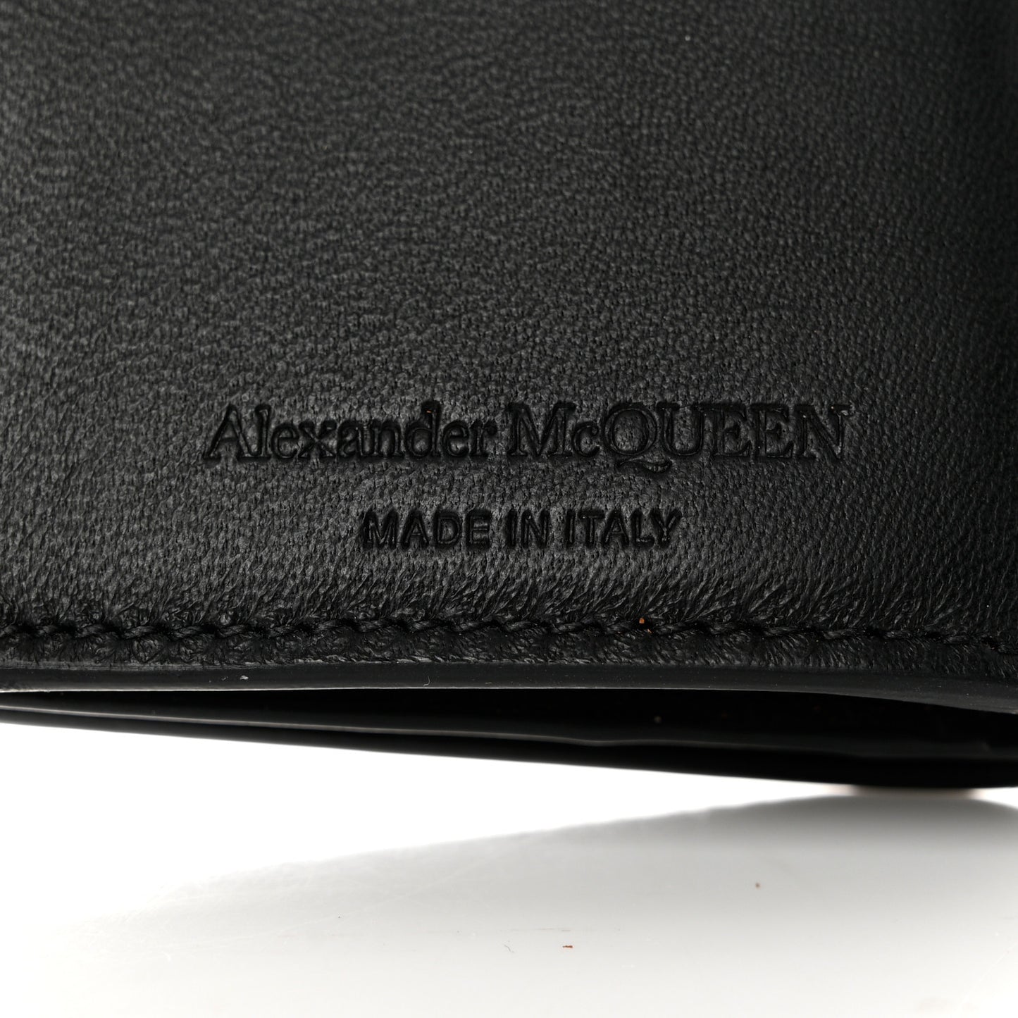 Calfskin Skull Continental Wallet Grey
