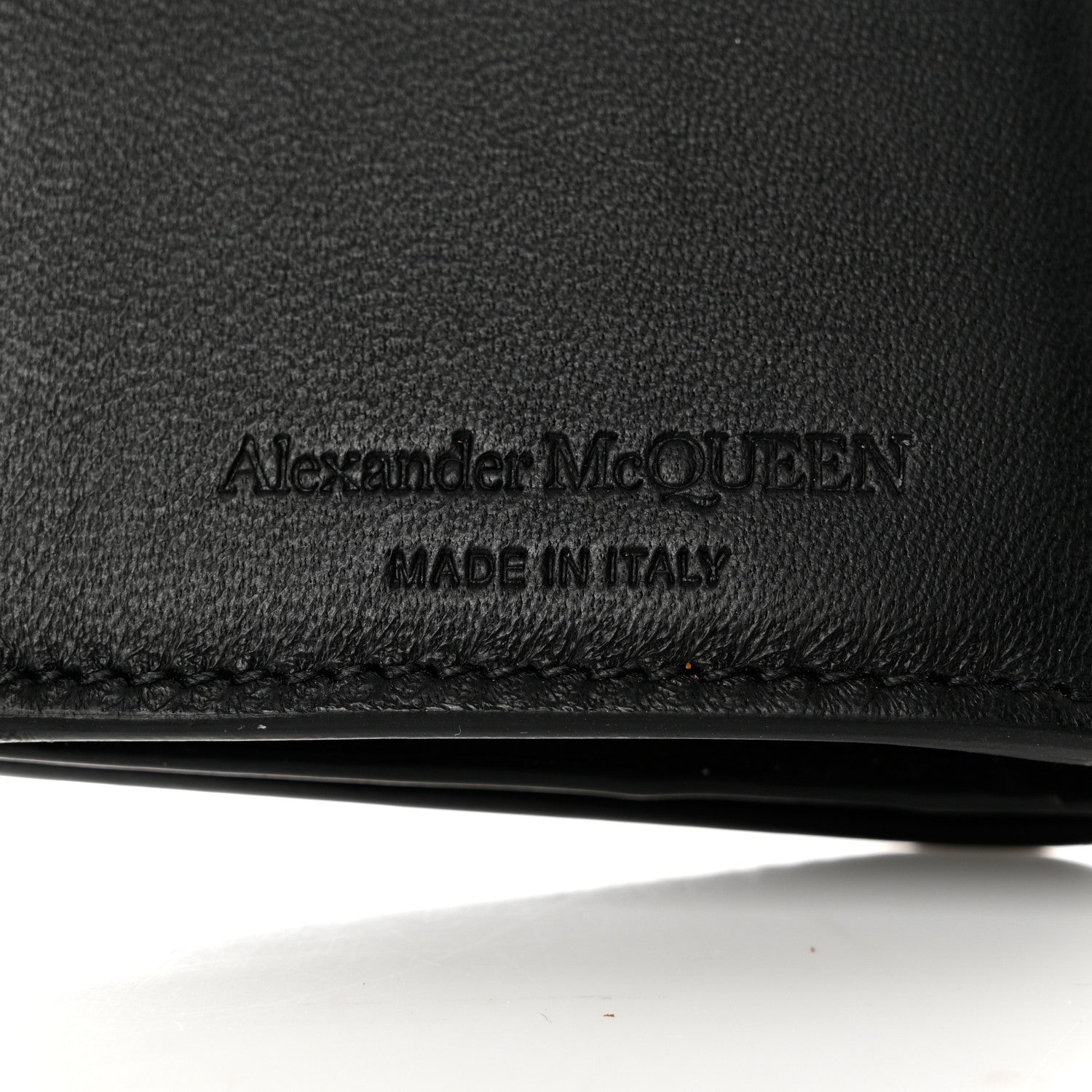 Alexander McQueen Calfskin Skull Continental Wallet Grey 8 of 10