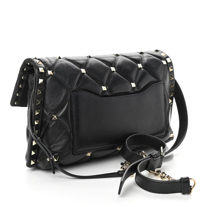 Valentino Garavani Nappa Candystud Crossbody Black 3 of 11