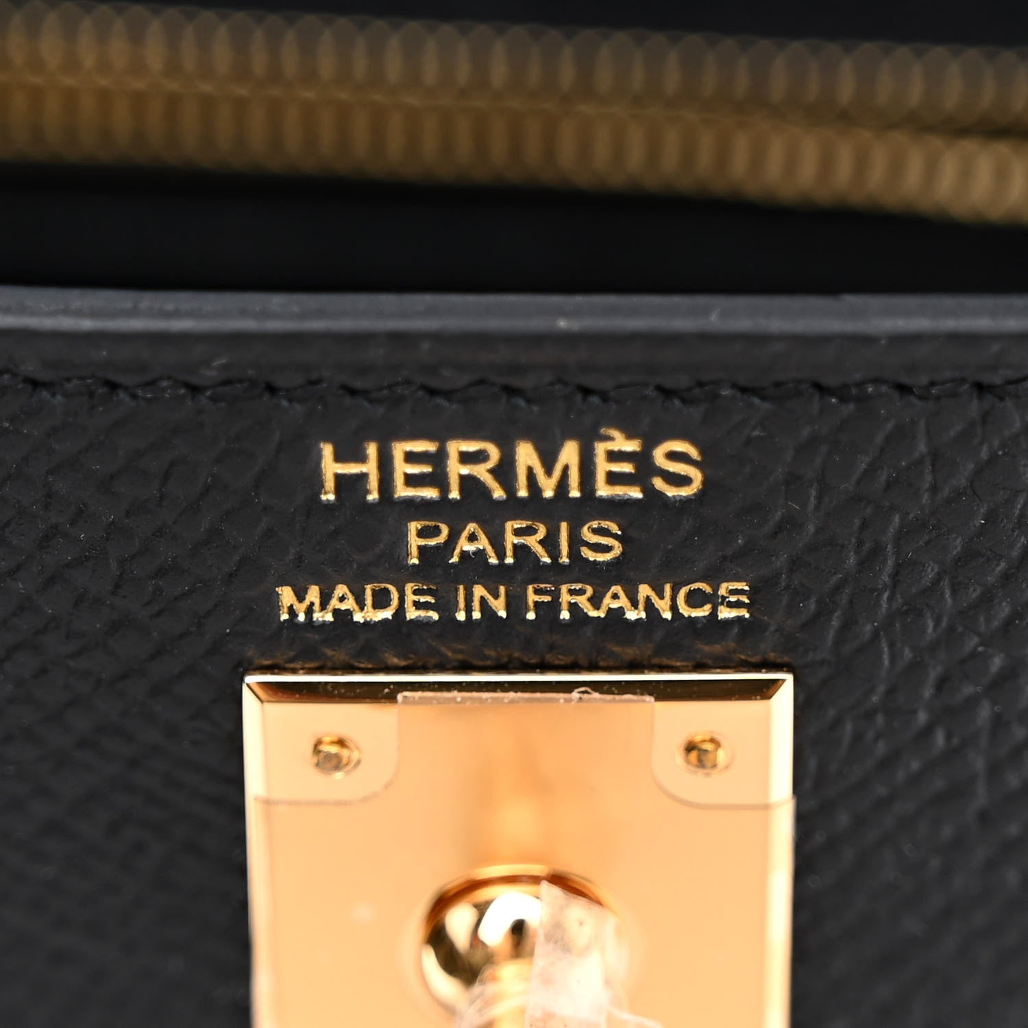 Hermes Epsom Kelly Sellier 25 Black 6 of 10