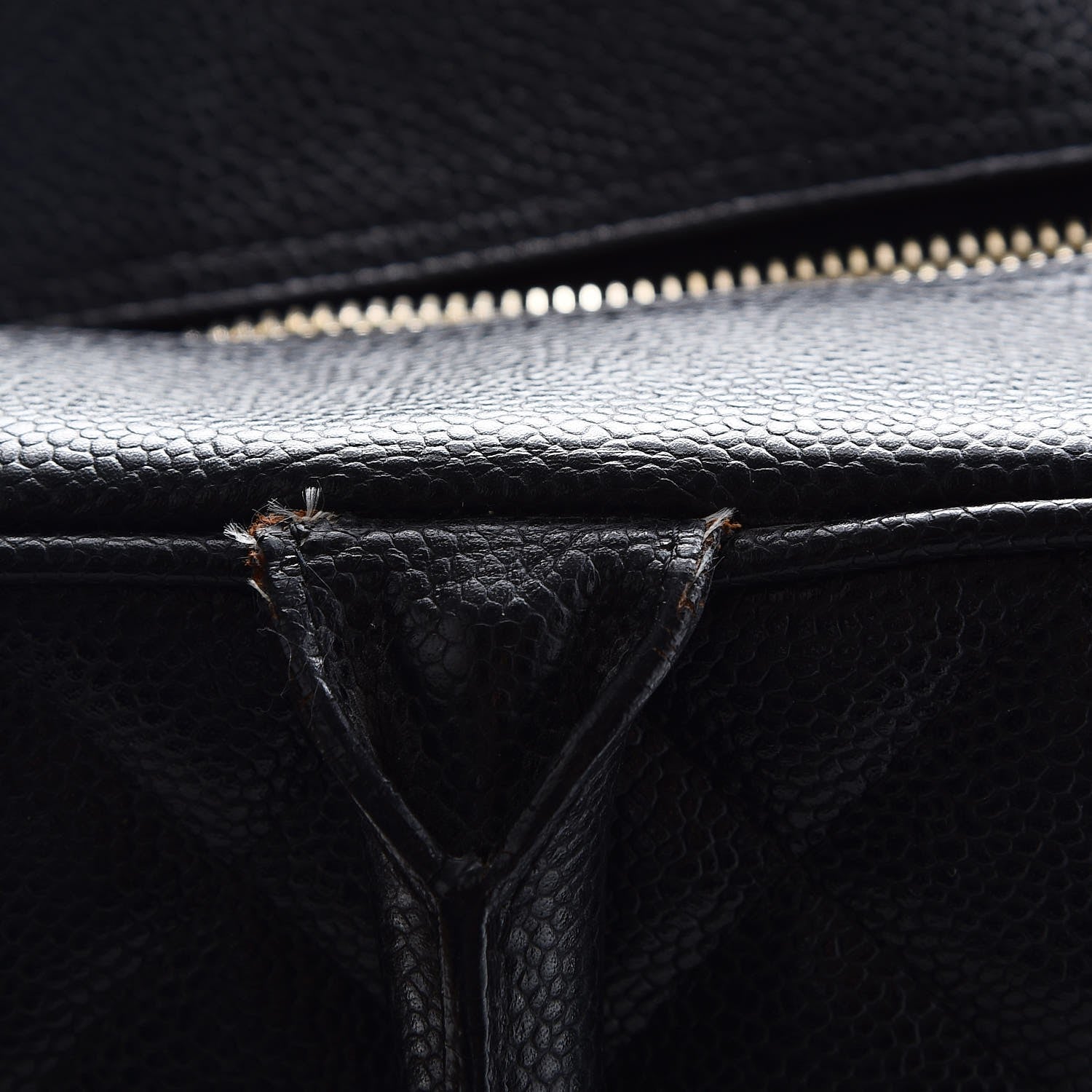 Chanel Caviar Quilted Large Bowler Black 10 of 15