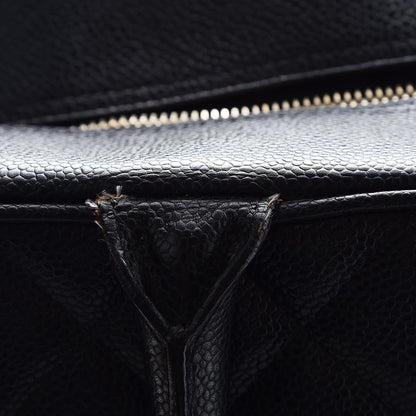 Chanel Caviar Quilted Large Bowler Black 10 of 15