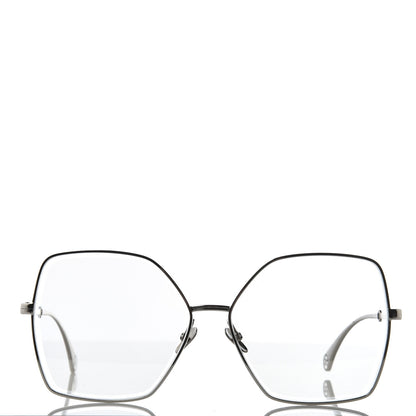 Chanel Butterfly Removable Pearl Chain Sunglasses 4262 Silver 3 of 9