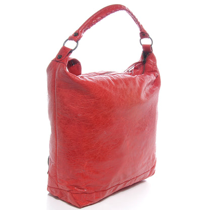 Balenciaga Agneau Day Hobo Rouge Coquelicot 3 of 7