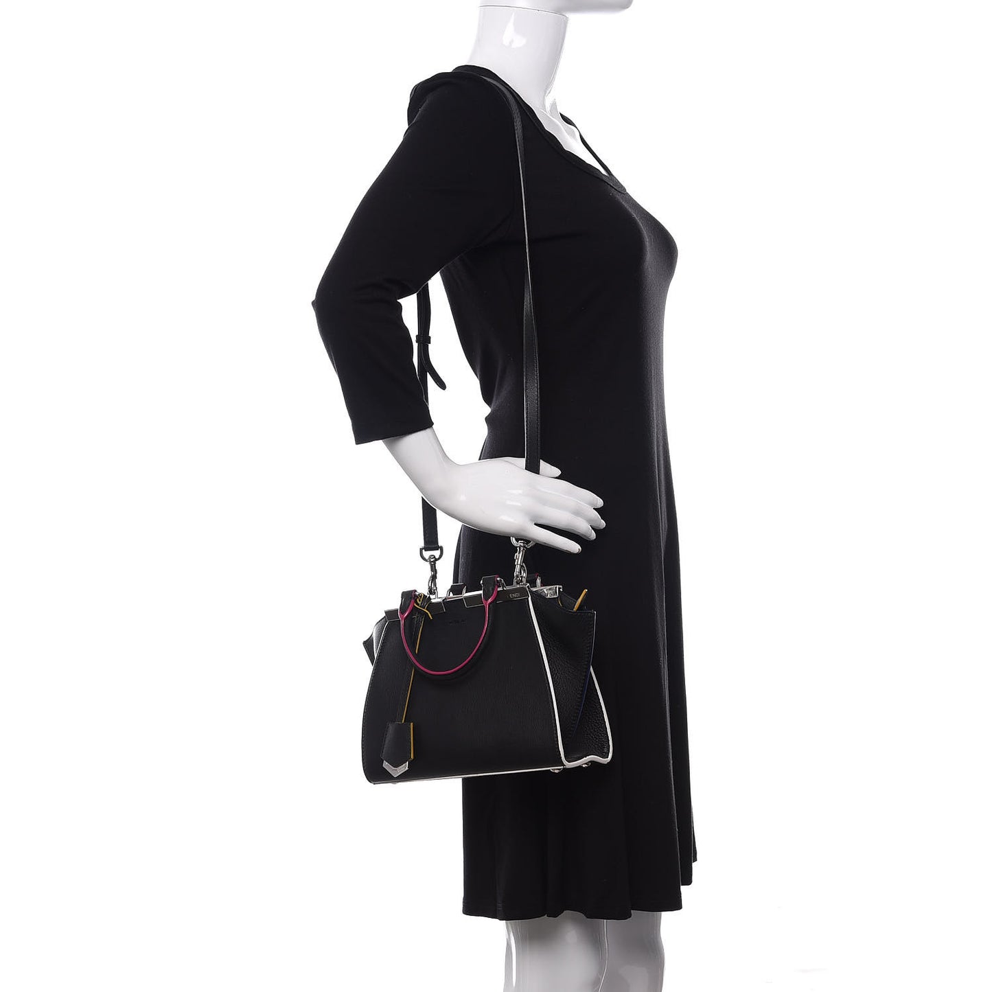 Vitello Dolce Mini 3Jours Tote Black