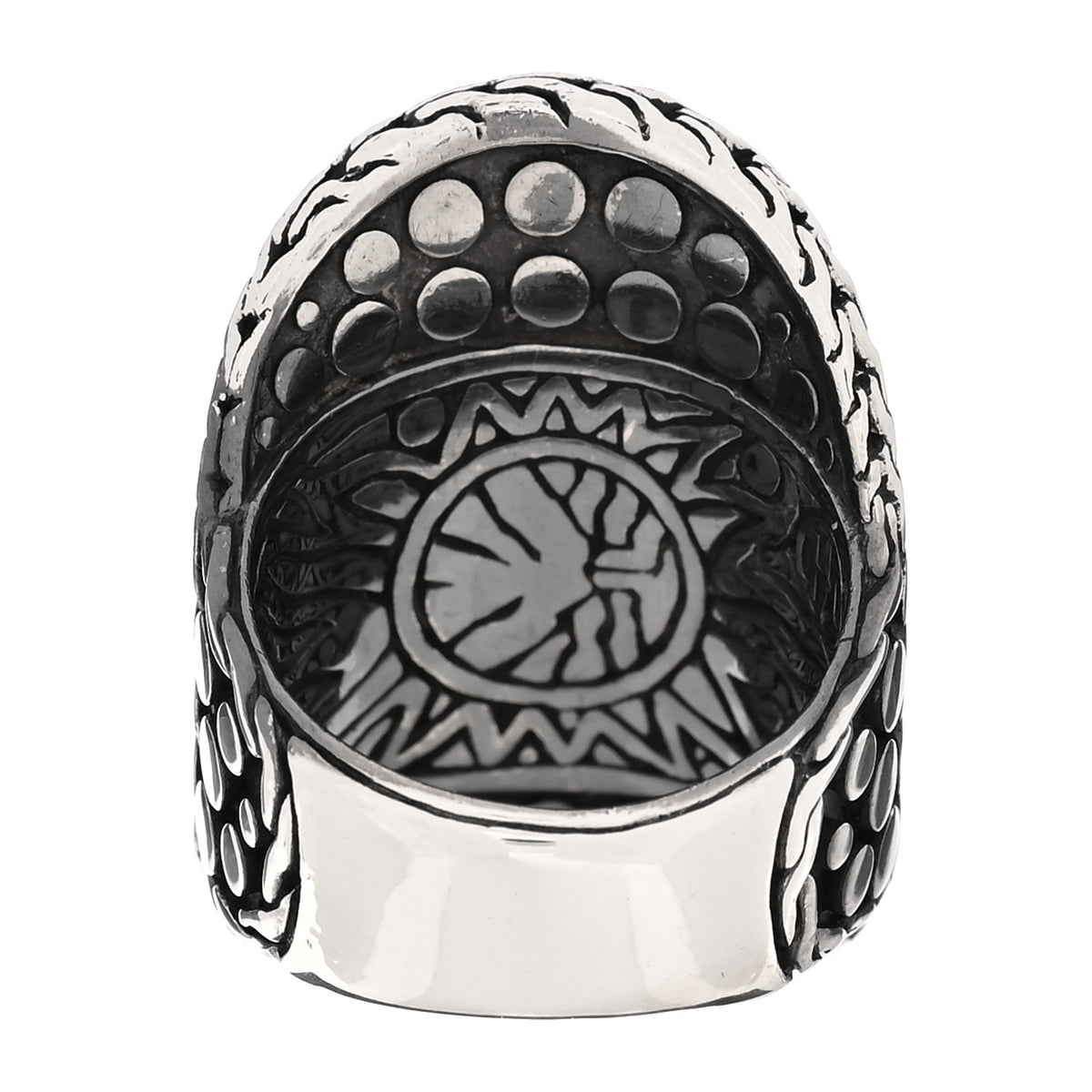 Sterling Silver Dot Nuansa Ring 54 6.75