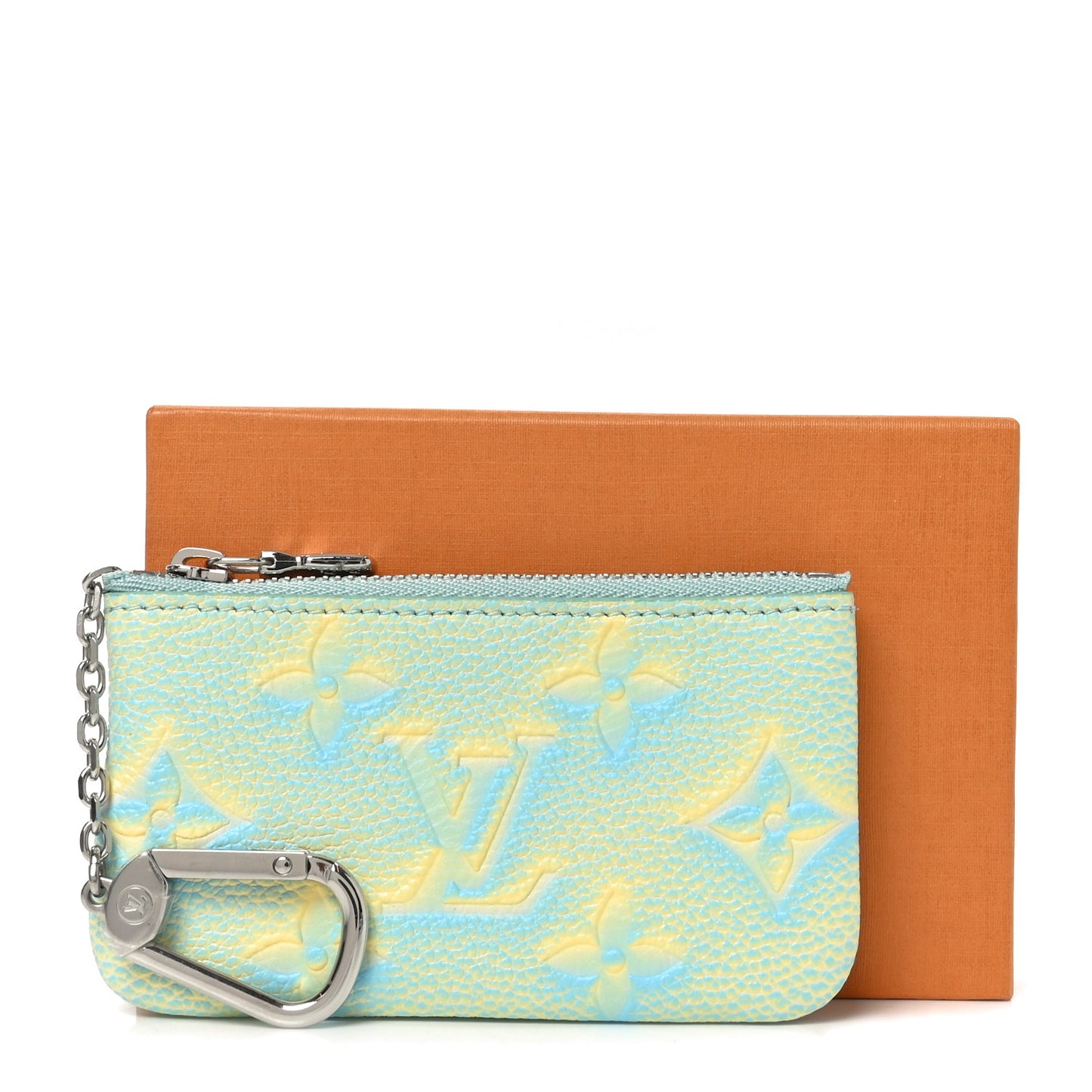 Empreinte Monogram Summer Stardust Key Pouch Water Green