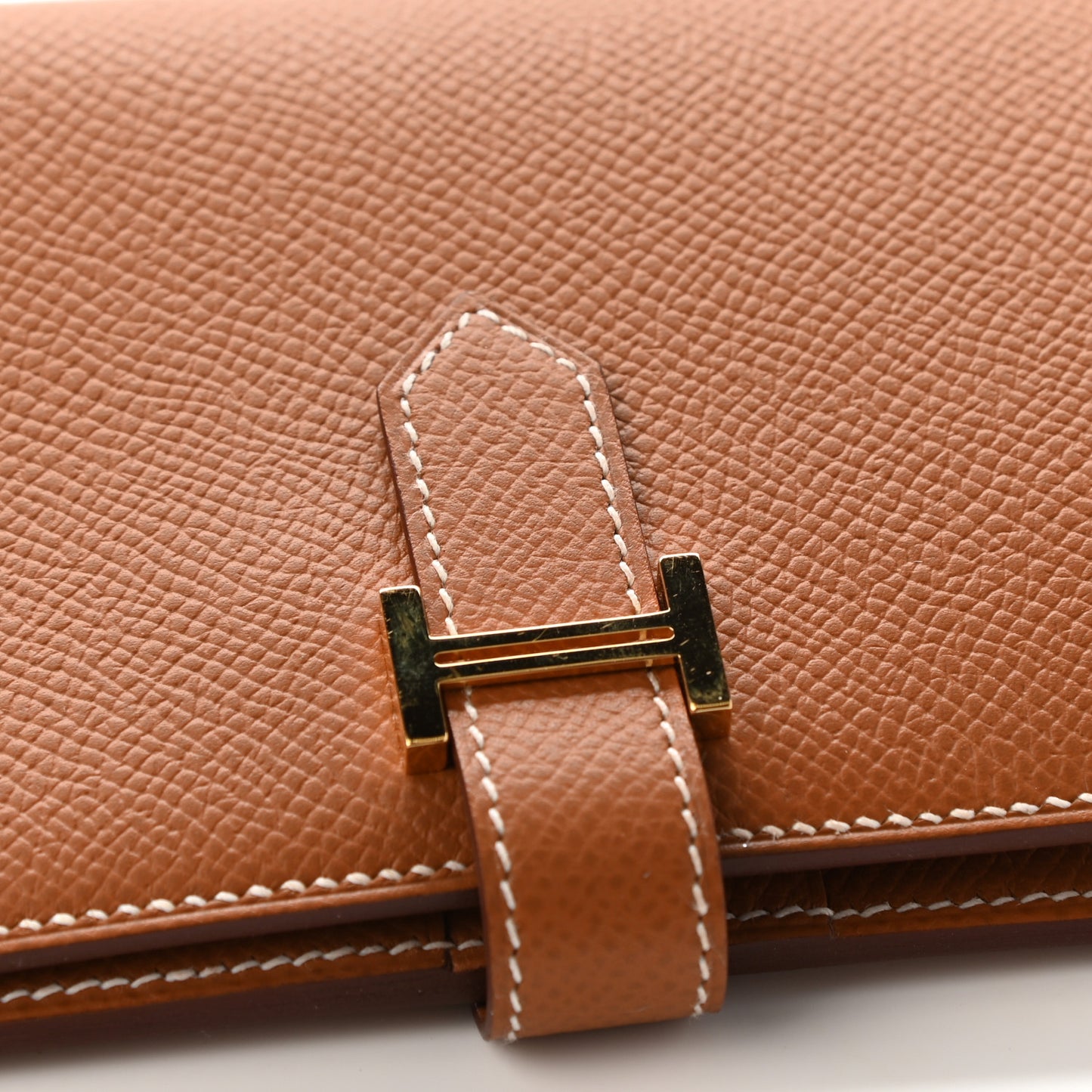 Epsom Bearn Compact Wallet Gold