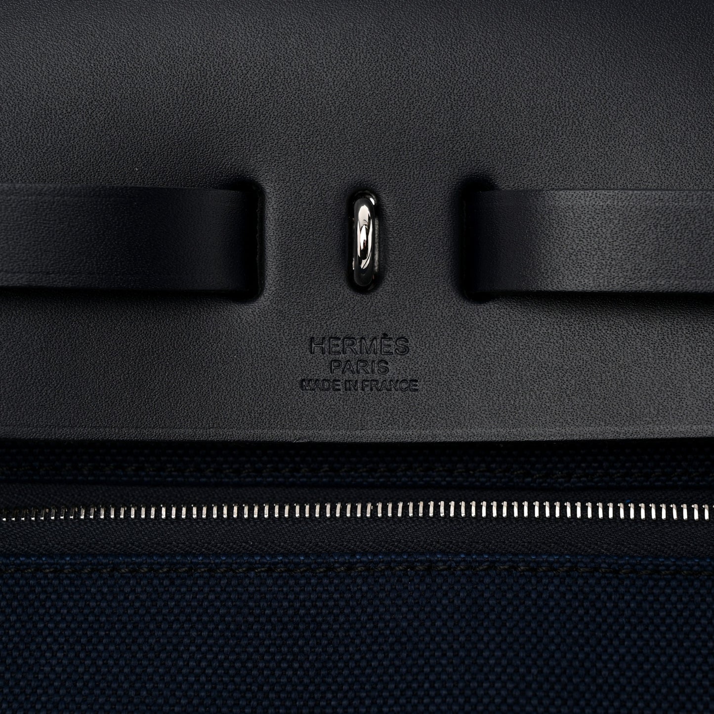 Toile Vache Hunter Herbag Zip 39 MM Bleu Marine Bleu Indigo