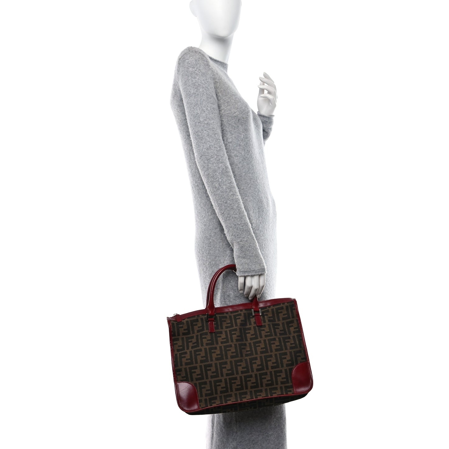 Zucca Tote Tobacco Red