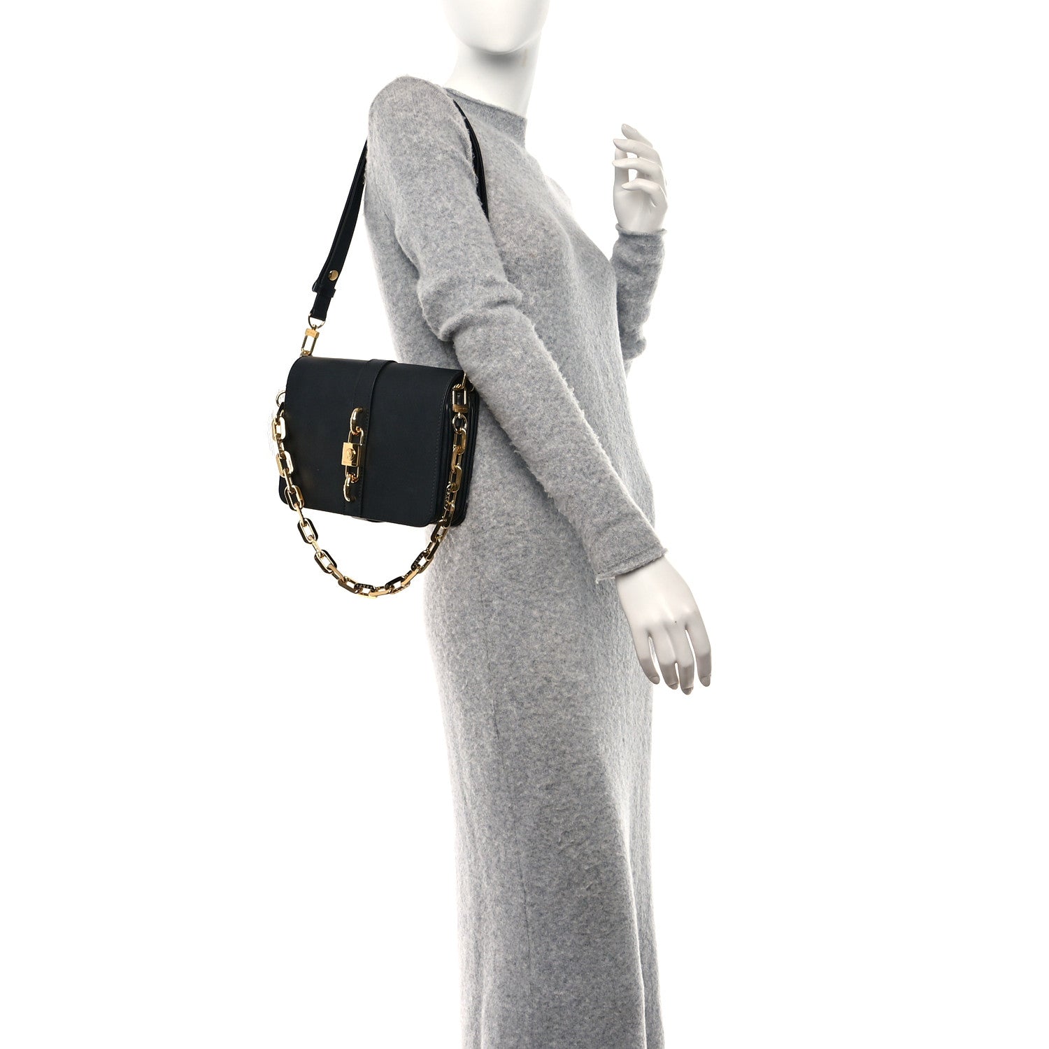 Louis Vuitton Calfskin Rendez-Vous Black 2 of 10