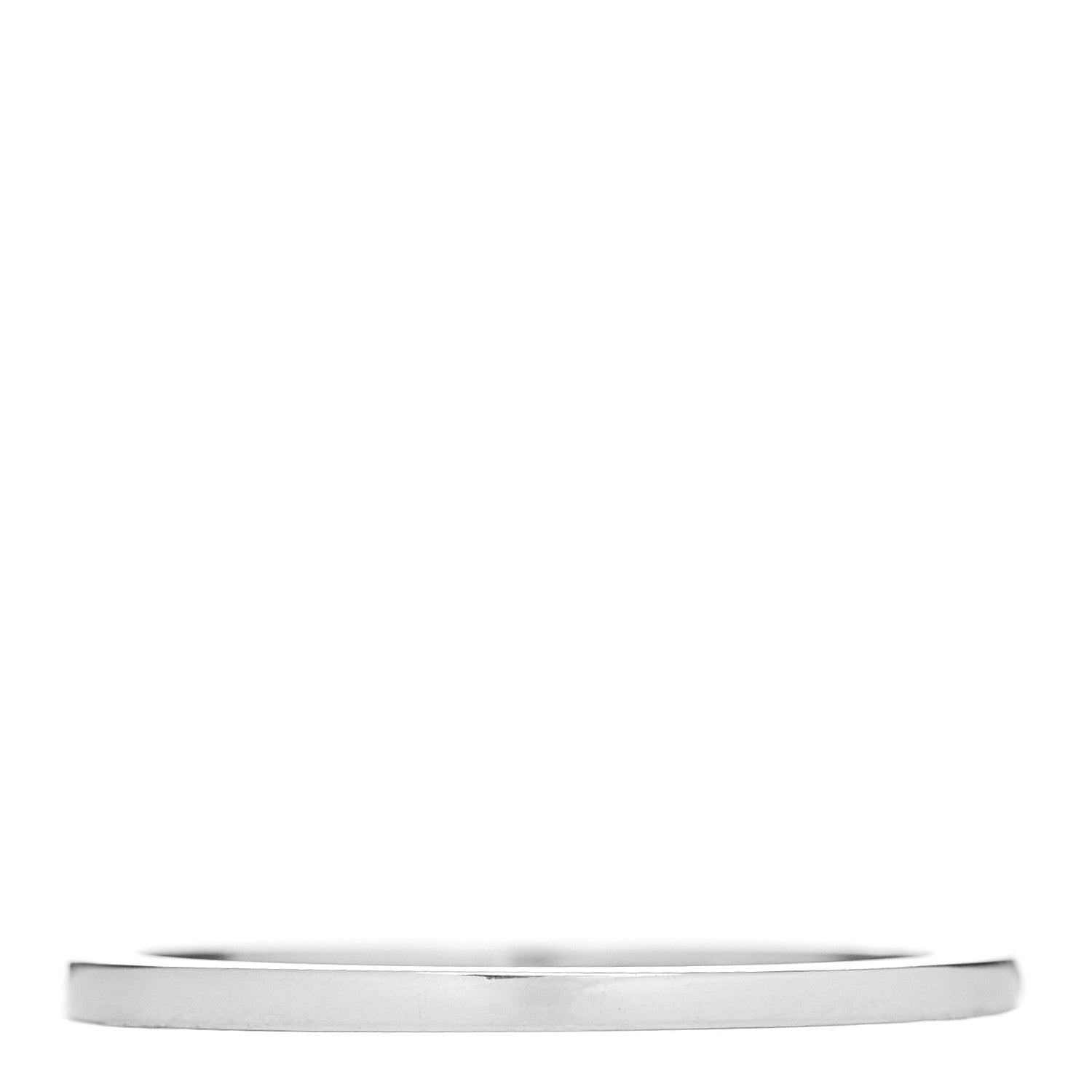 Tiffany Platinum Diamond Lucida Half Circle Wedding Band Ring 54 7 4 of 4