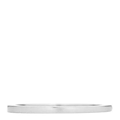 Tiffany Platinum Diamond Lucida Half Circle Wedding Band Ring 54 7 4 of 4