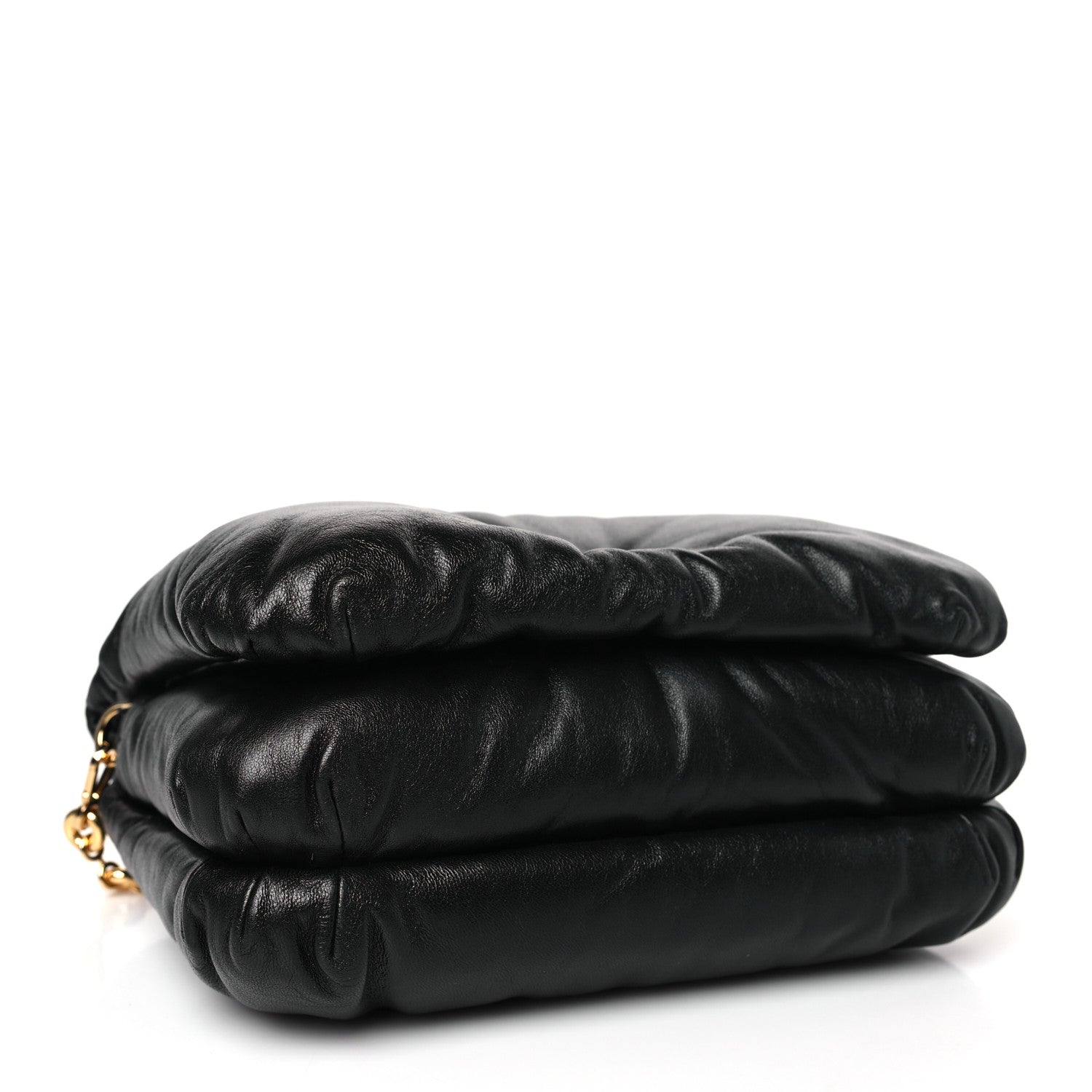 Loewe Lambskin Small Goya Puffer Bag Black 4 of 9