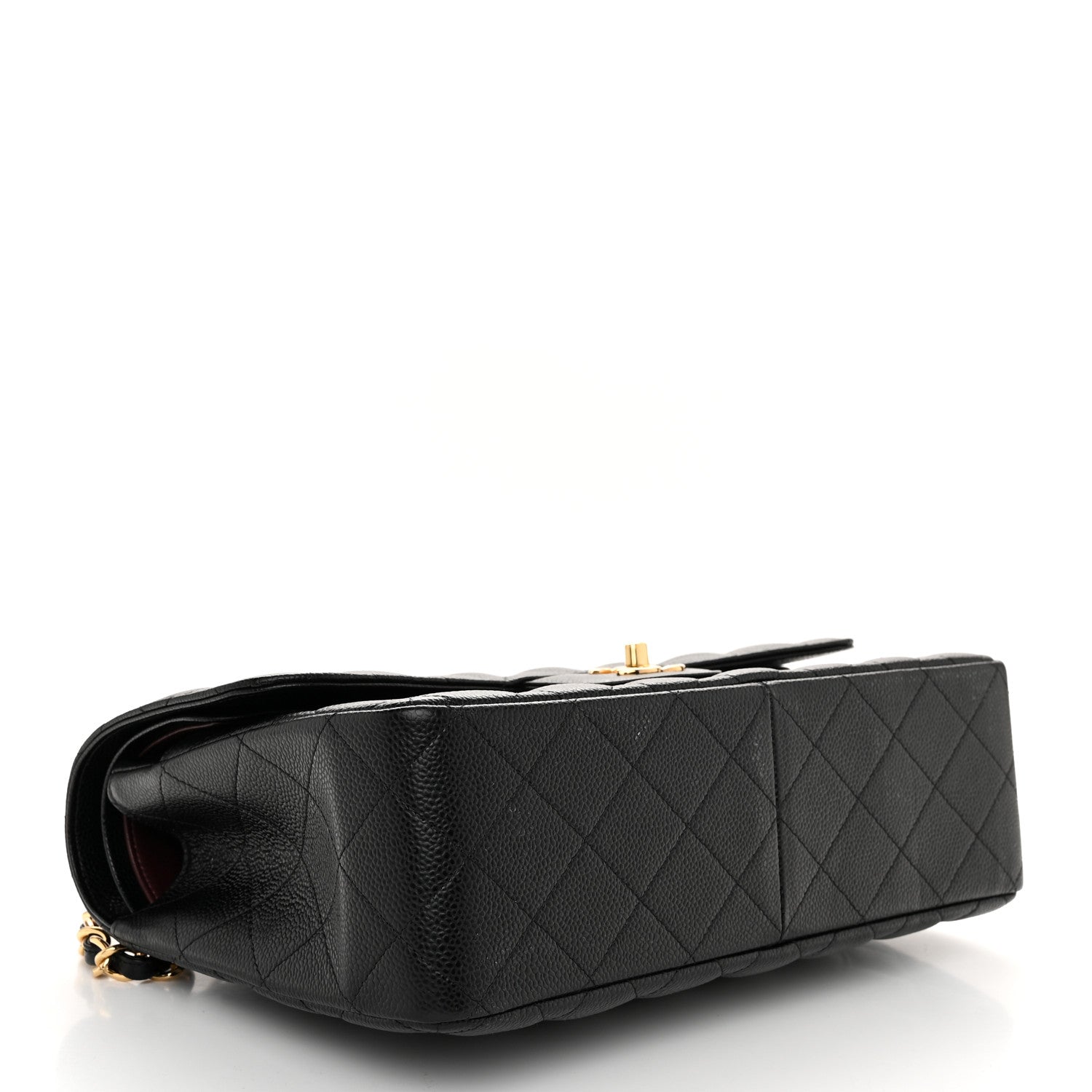 Chanel Caviar Quilted Jumbo Double Flap Black 4 of 12