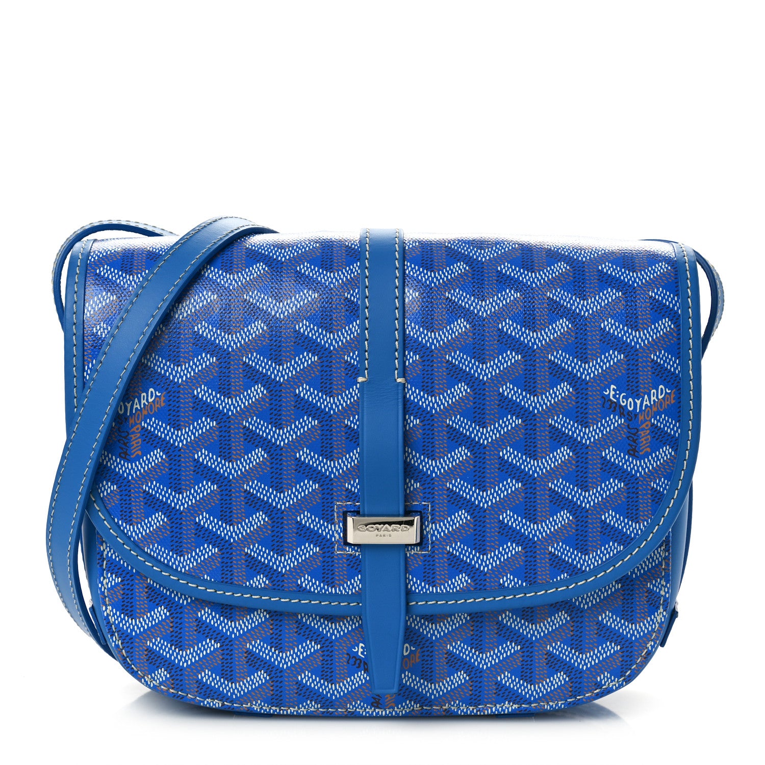 Goyard Goyardine Belvedere II PM Messenger Bag Sky Blue 1 of 9
