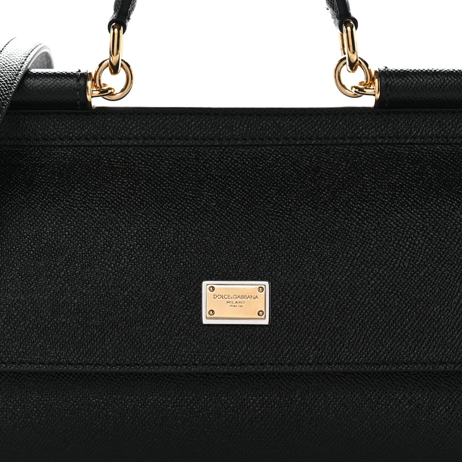 Dolce & Gabbana Dauphine Medium Miss Sicily Satchel Black 7 of 10