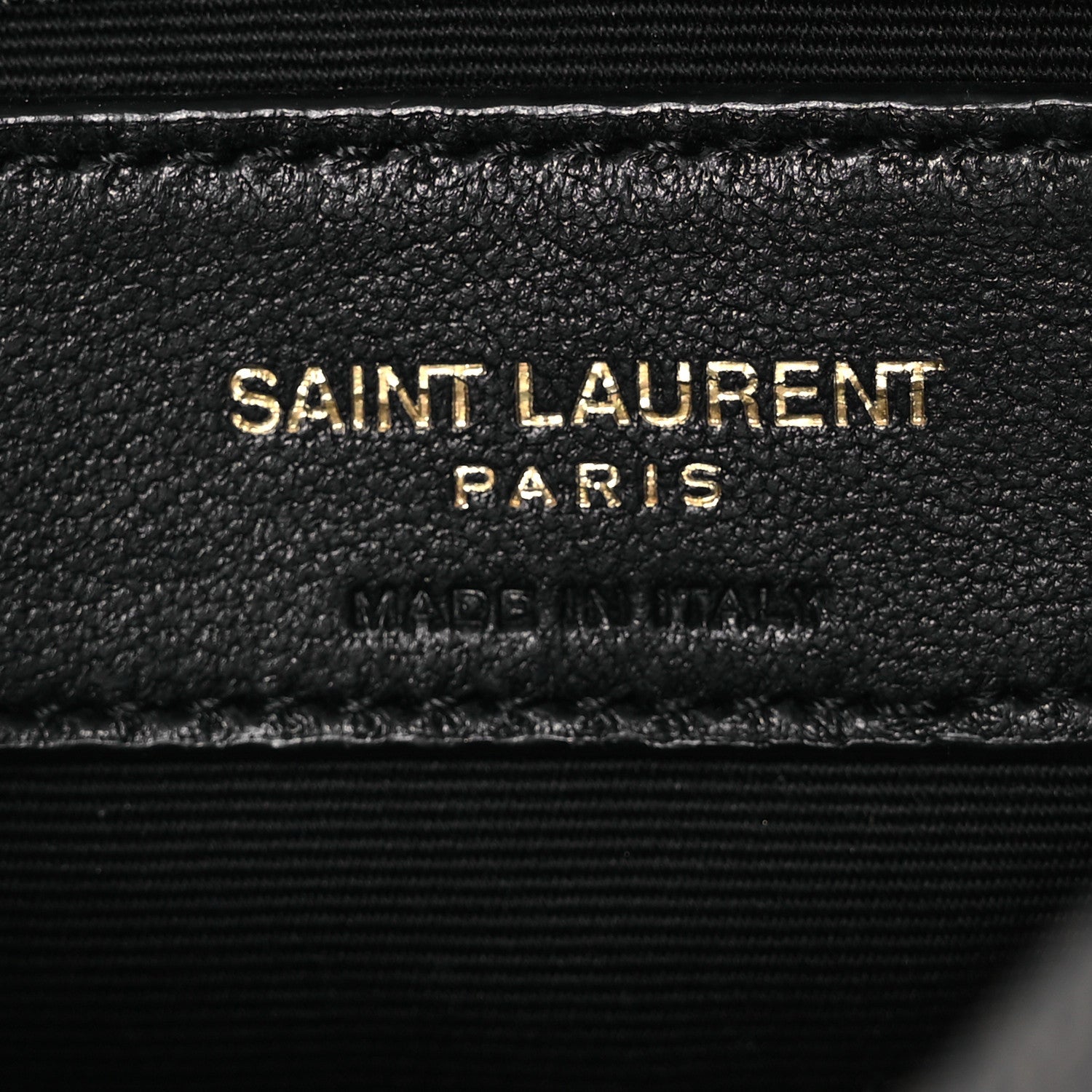 Saint Laurent Denim Quilted Monogram Loulou Puffer Pouch Clutch Blue Gray Light Azur 6 of 7