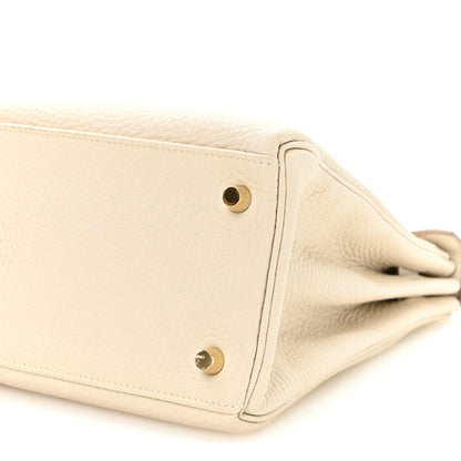 Hermes Togo Kelly Retourne 28 Craie 10 of 11