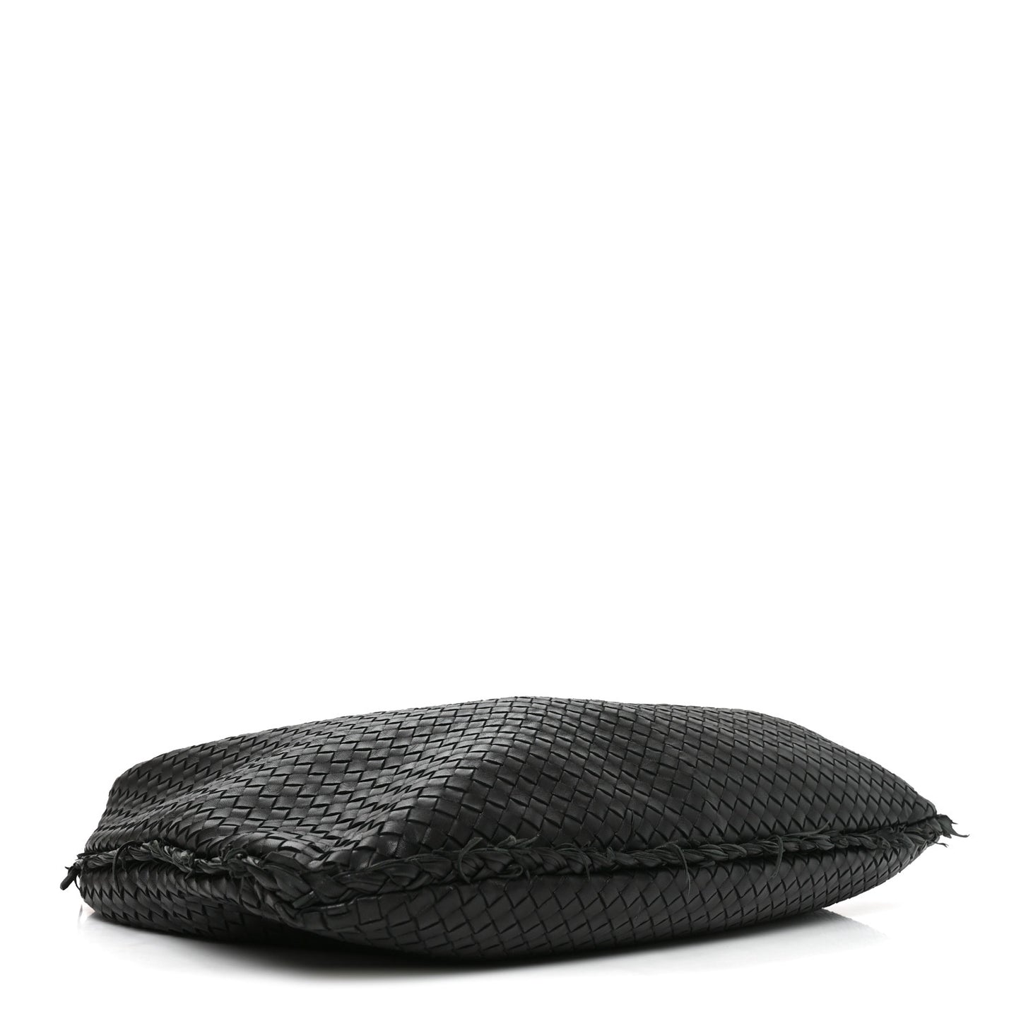 Nappa Intrecciato Fuzzy Maxi Veneta Hobo Black