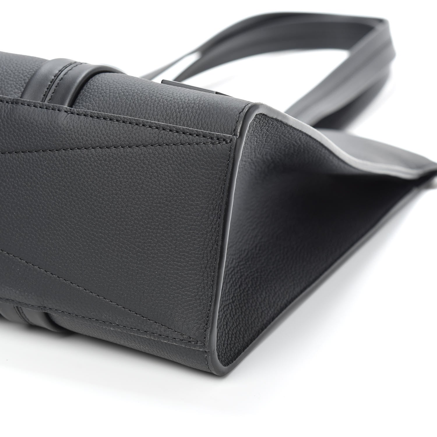 Louis Vuitton Grained Calfskin LV Aerogram Tote Black 9 of 9