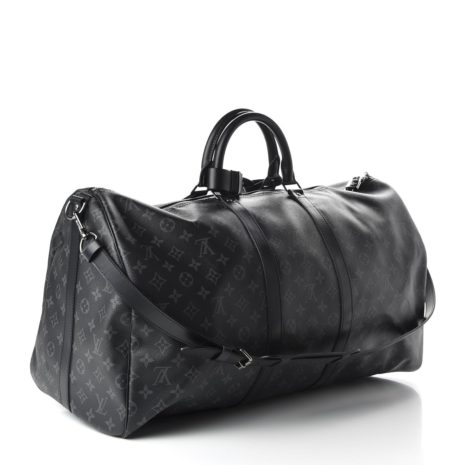 Louis Vuitton Monogram Eclipse Keepall Bandouliere 55 2 of 8