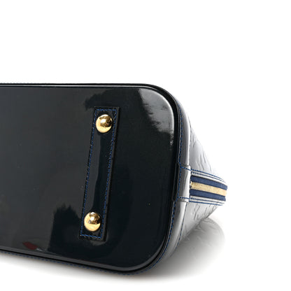 Louis Vuitton Vernis Alma PM Blue Infini 9 of 9