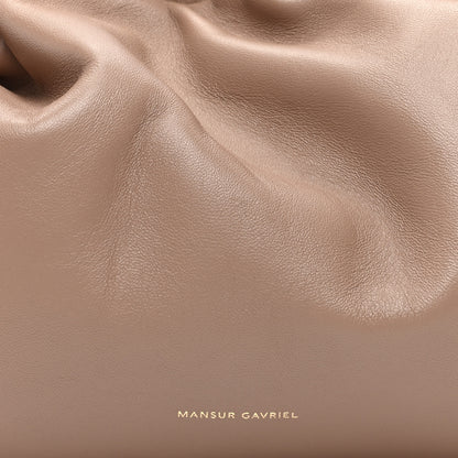 Mansur Gavriel Lambskin Cloud Clutch Biscotto 7 of 9