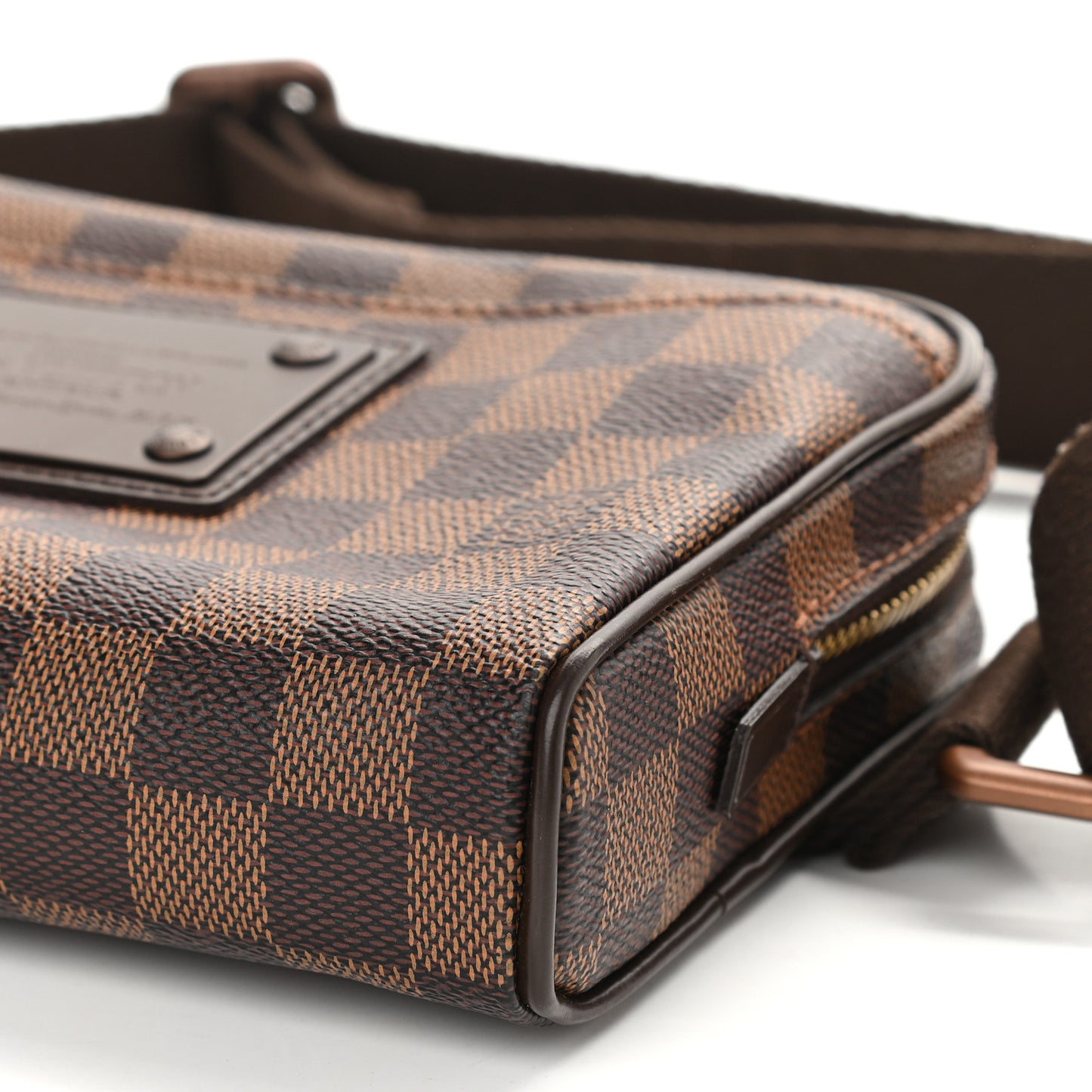 Damier Ebene Brooklyn Bum Bag