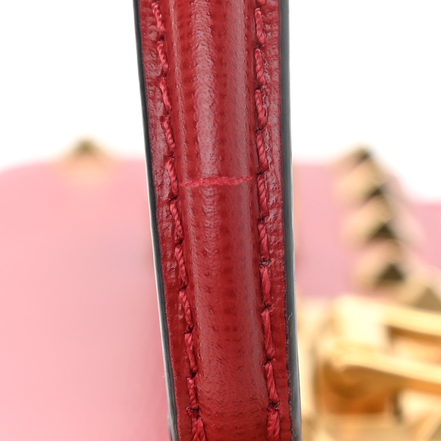 Valentino Garavani Grainy Calfskin Rockstud Alcove Box Top-Handle Bag Rouge Pur 10 of 12
