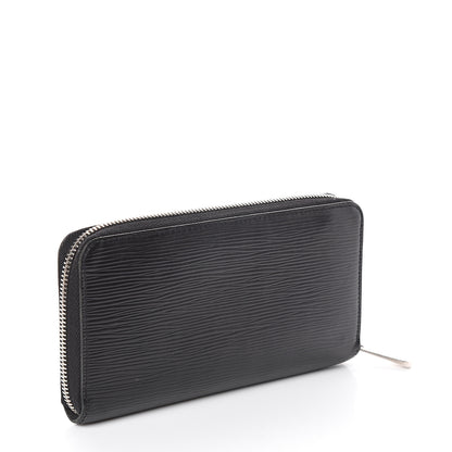 Louis Vuitton Epi Zippy Wallet Black 2 of 5