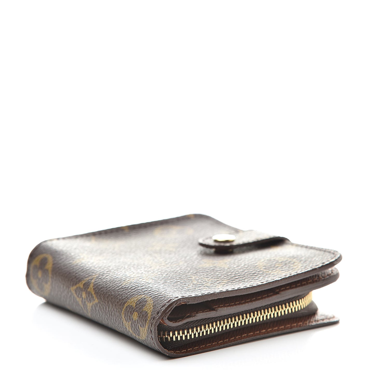 Monogram Compact Zippe Zipped Wallet