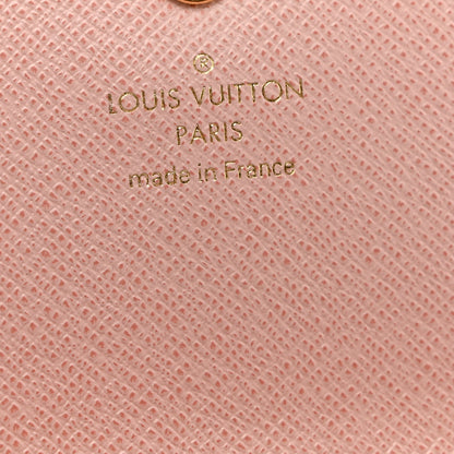 Louis Vuitton Monogram Emilie Wallet Rose Ballerine 5 of 6