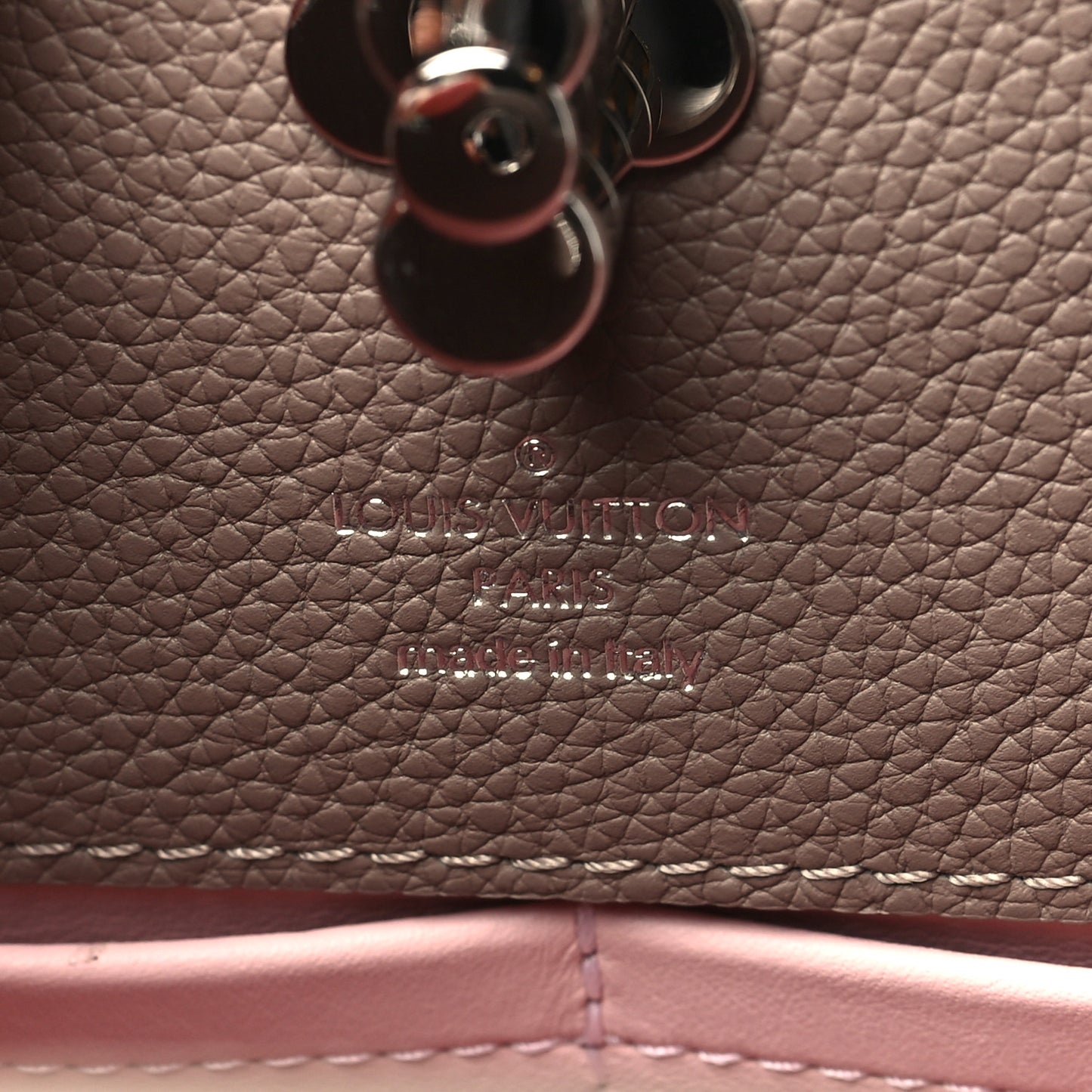 Veau Nuage Calfskin Astrid Taupe Rose