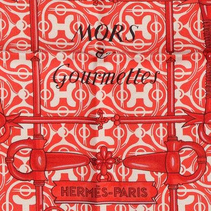Hermes Silk Mors et Gourmettes Scarf 90 3 of 5