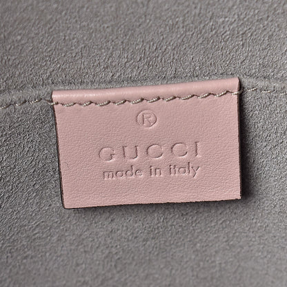 Gucci Calfskin Matelasse GG Marmont Dome Backpack Perfect Pink 6 of 10